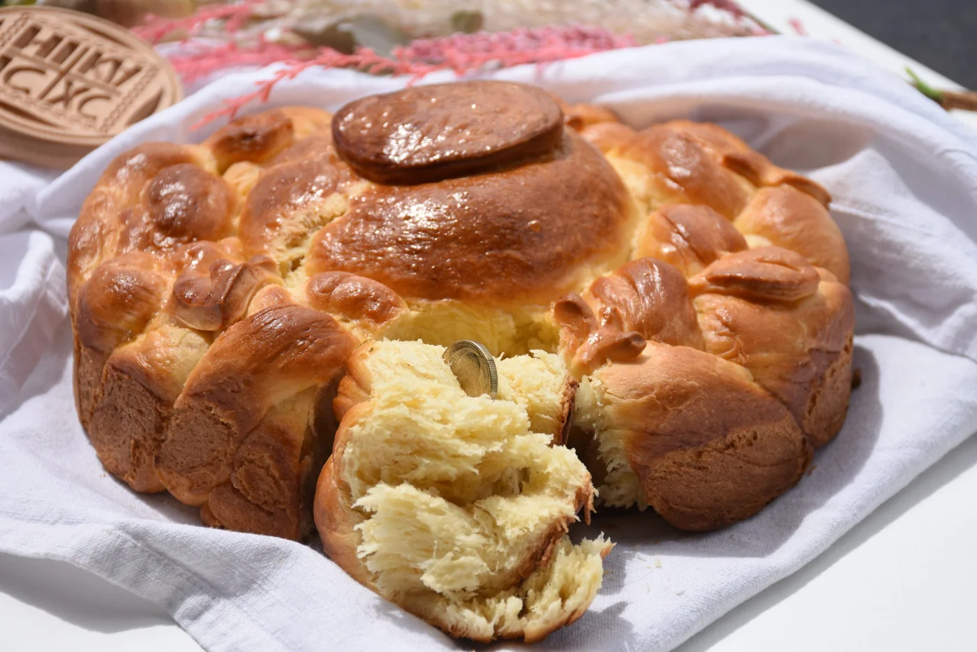 Božićna Česnica /Serbian Christmas Bread