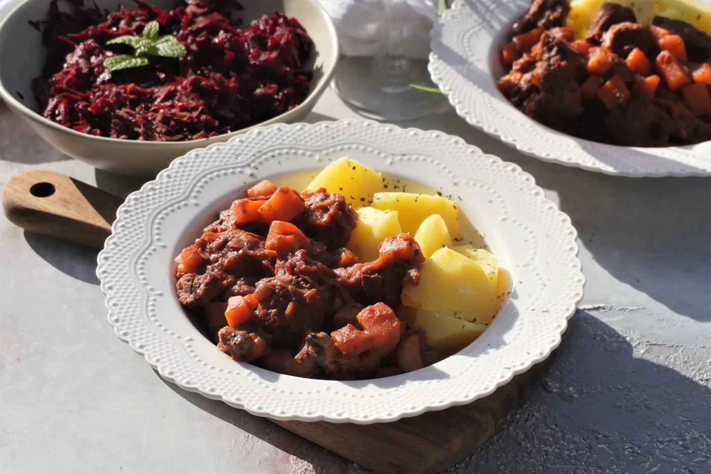 Beef & Mushroom Stew