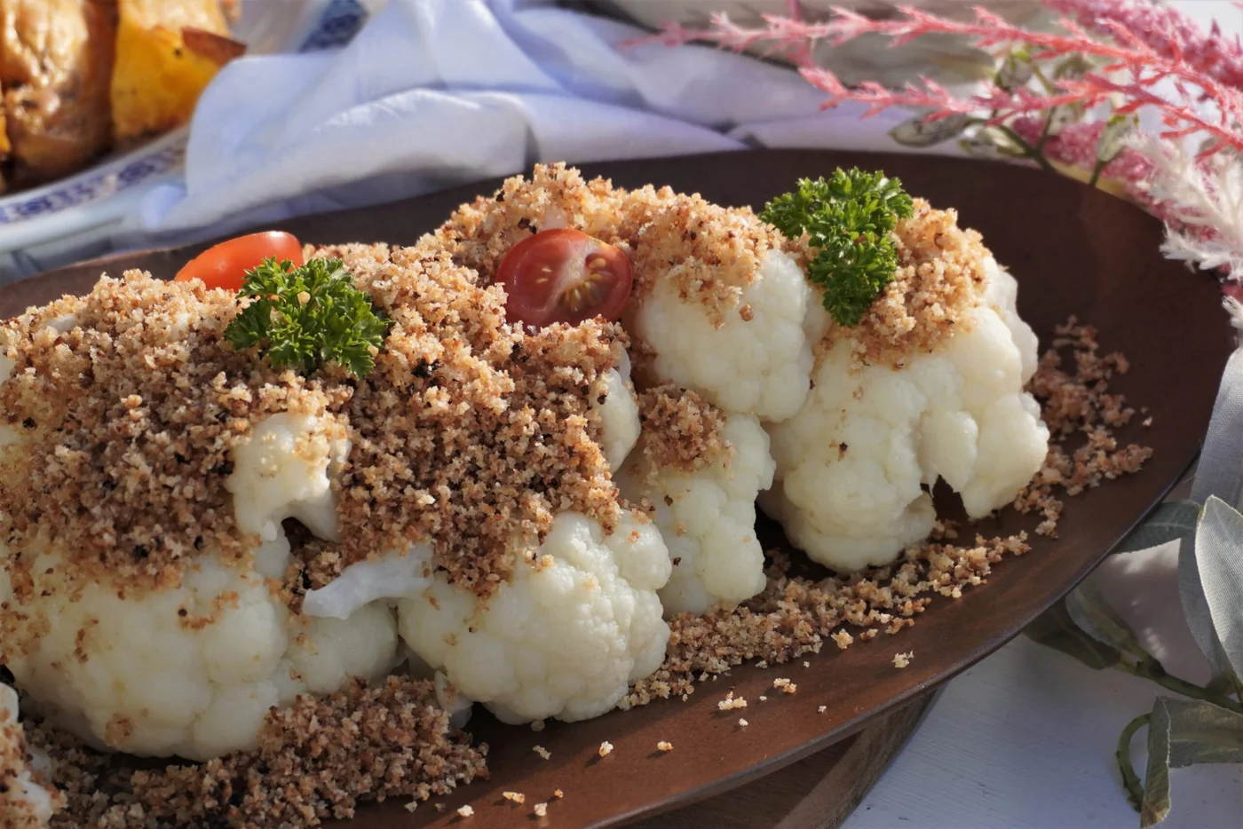 Karfiol sa Prezlama / Cauliflower with Breadcrumbs
