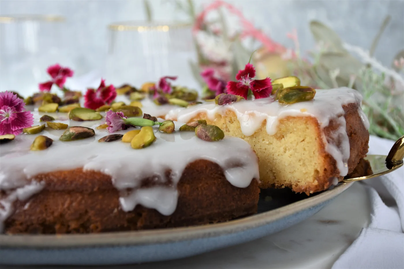 Persian Inspired Love Cake