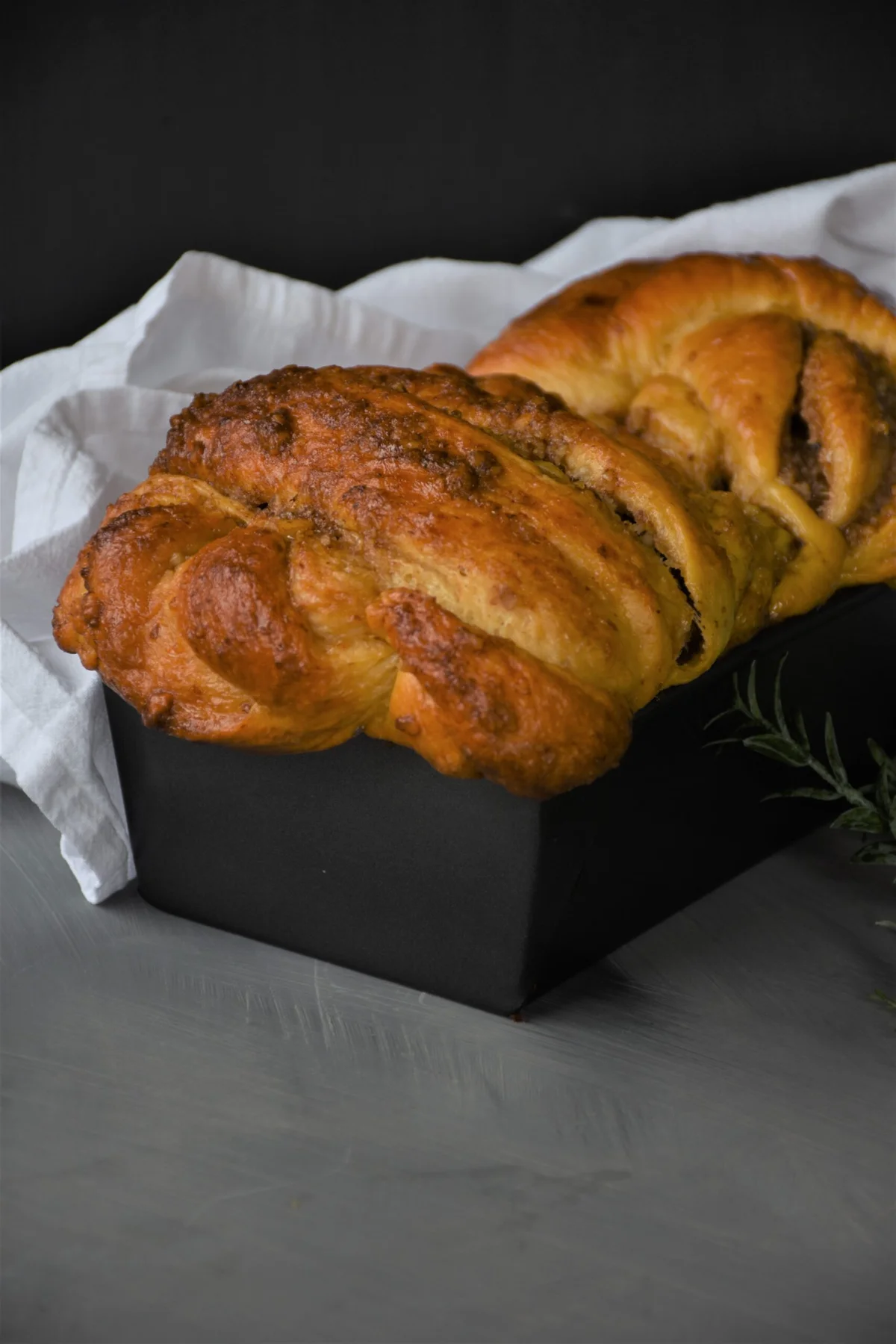 Honey and Walnut Brioche Bread