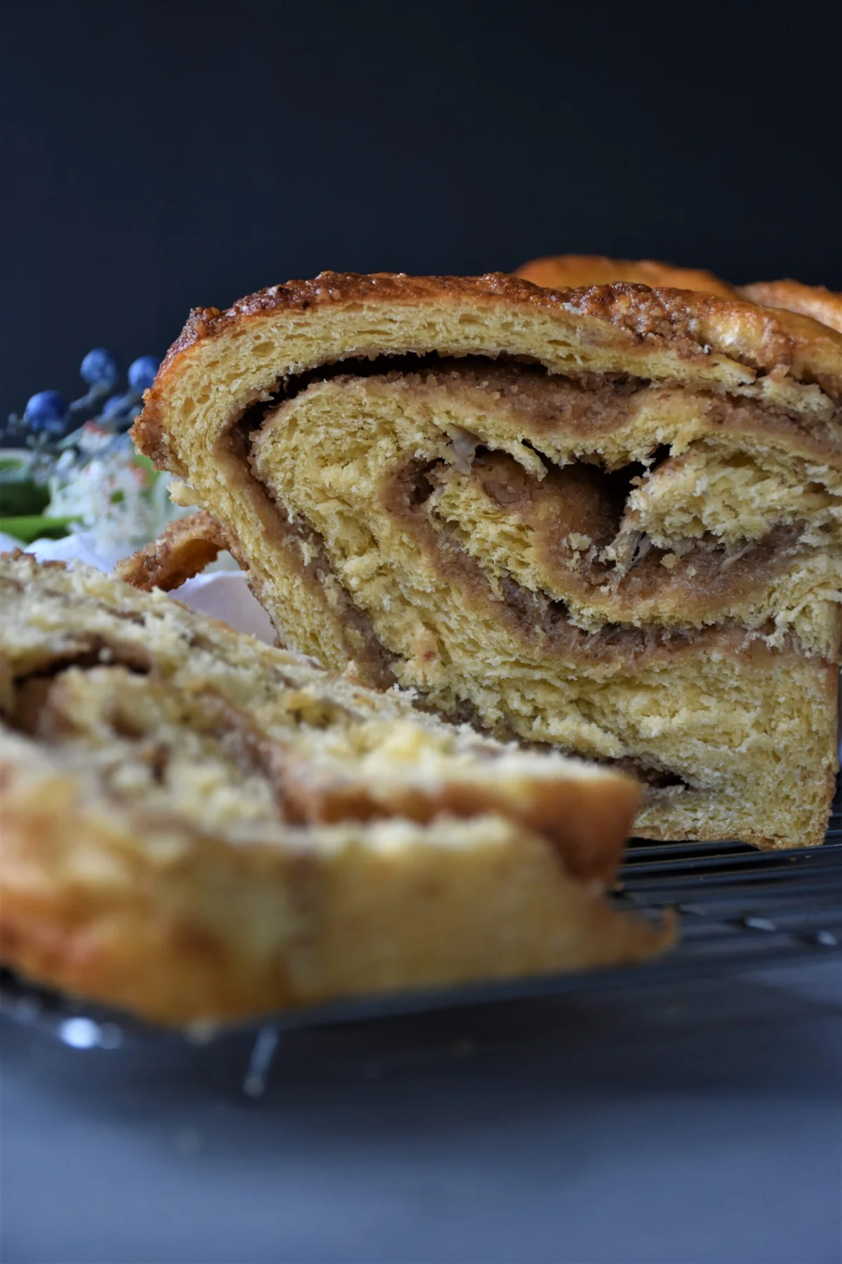 Honey and Walnut Brioche Bread