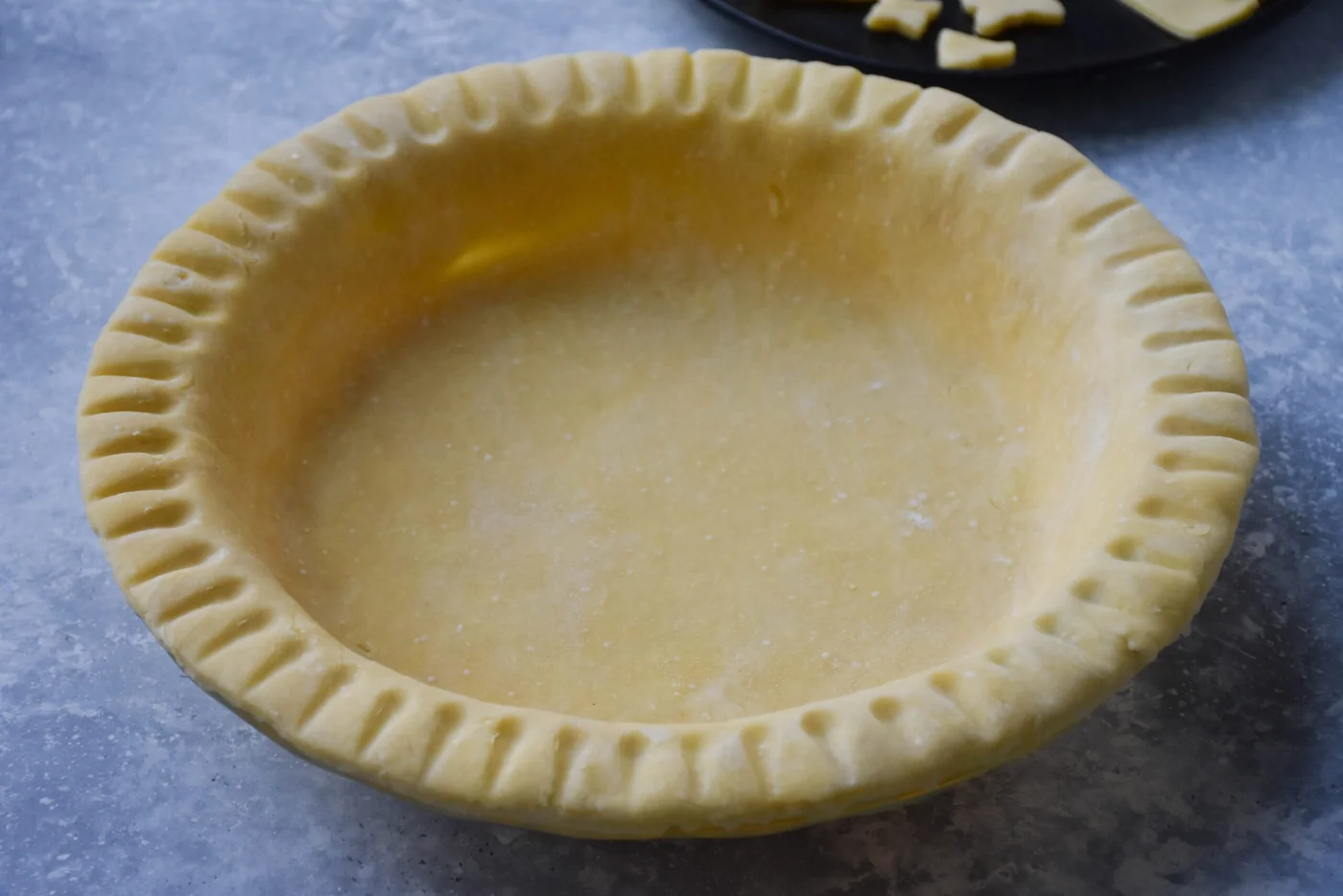 Easy butter pie crust