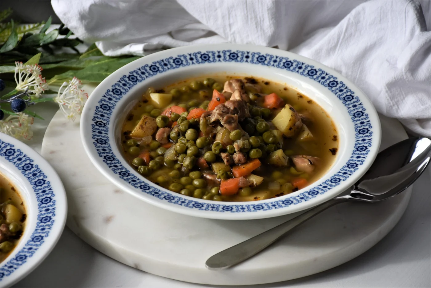 Serbian Grašak / Pea Stew