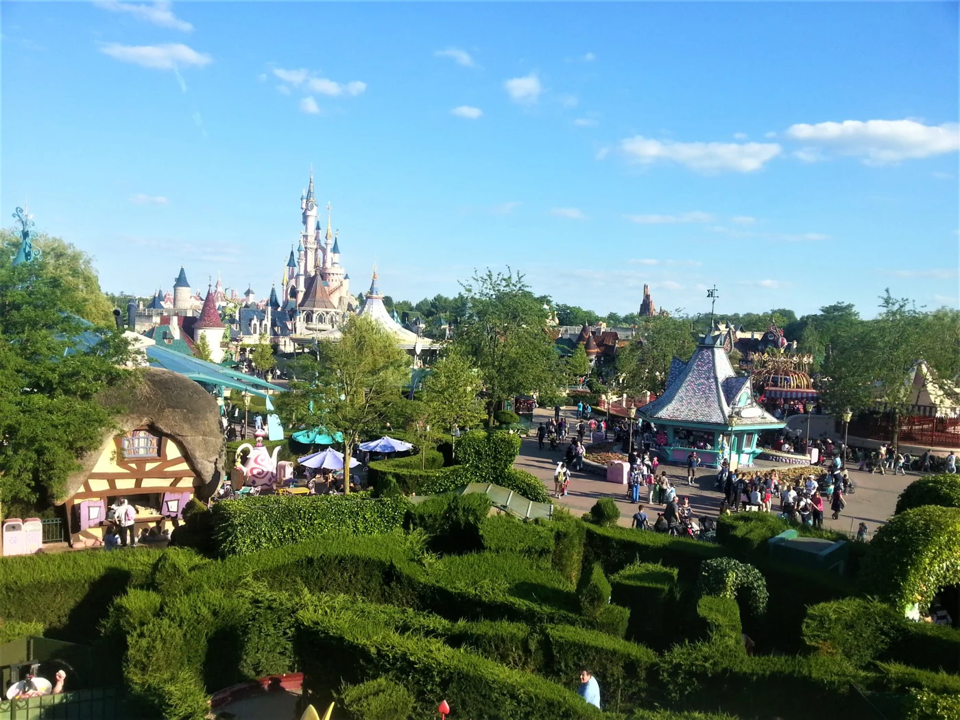 View of Disneyland in Paris