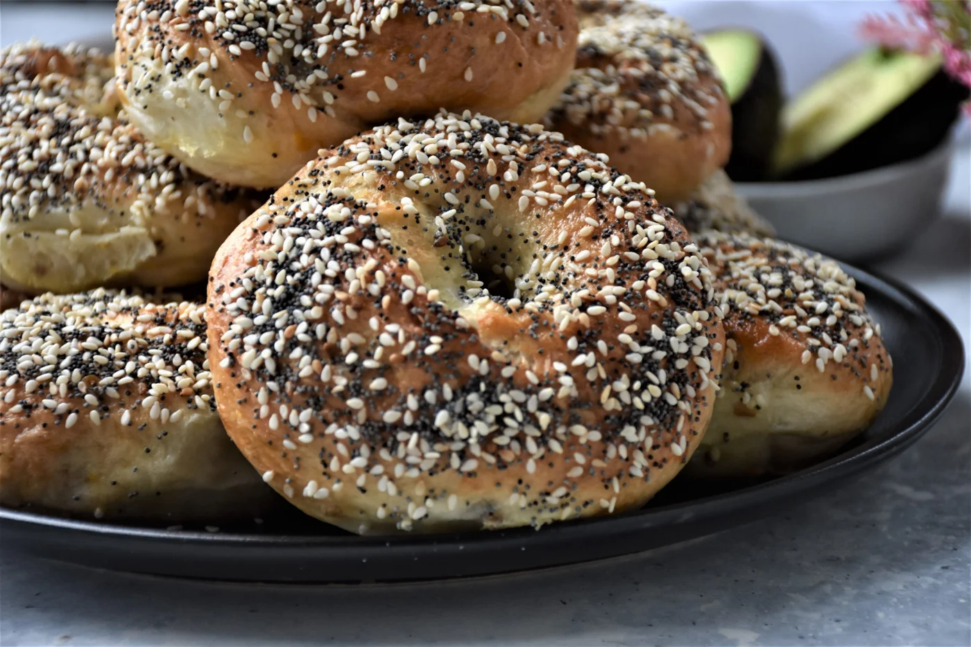 homemade bagels