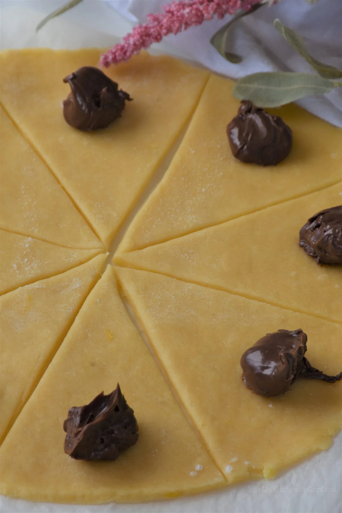Nutella Filled Kiflice