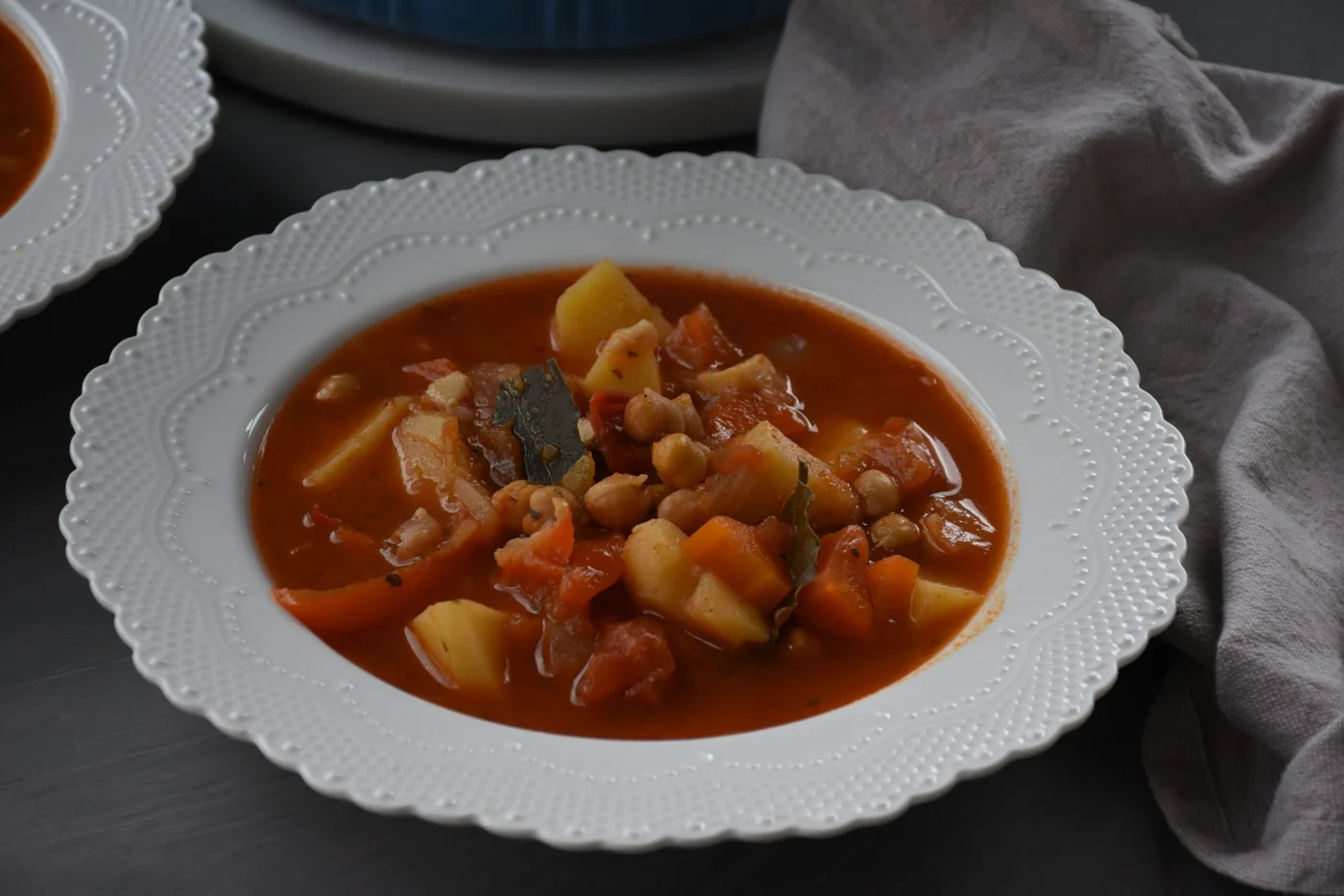 Vegetarian Chickpea Paprikash