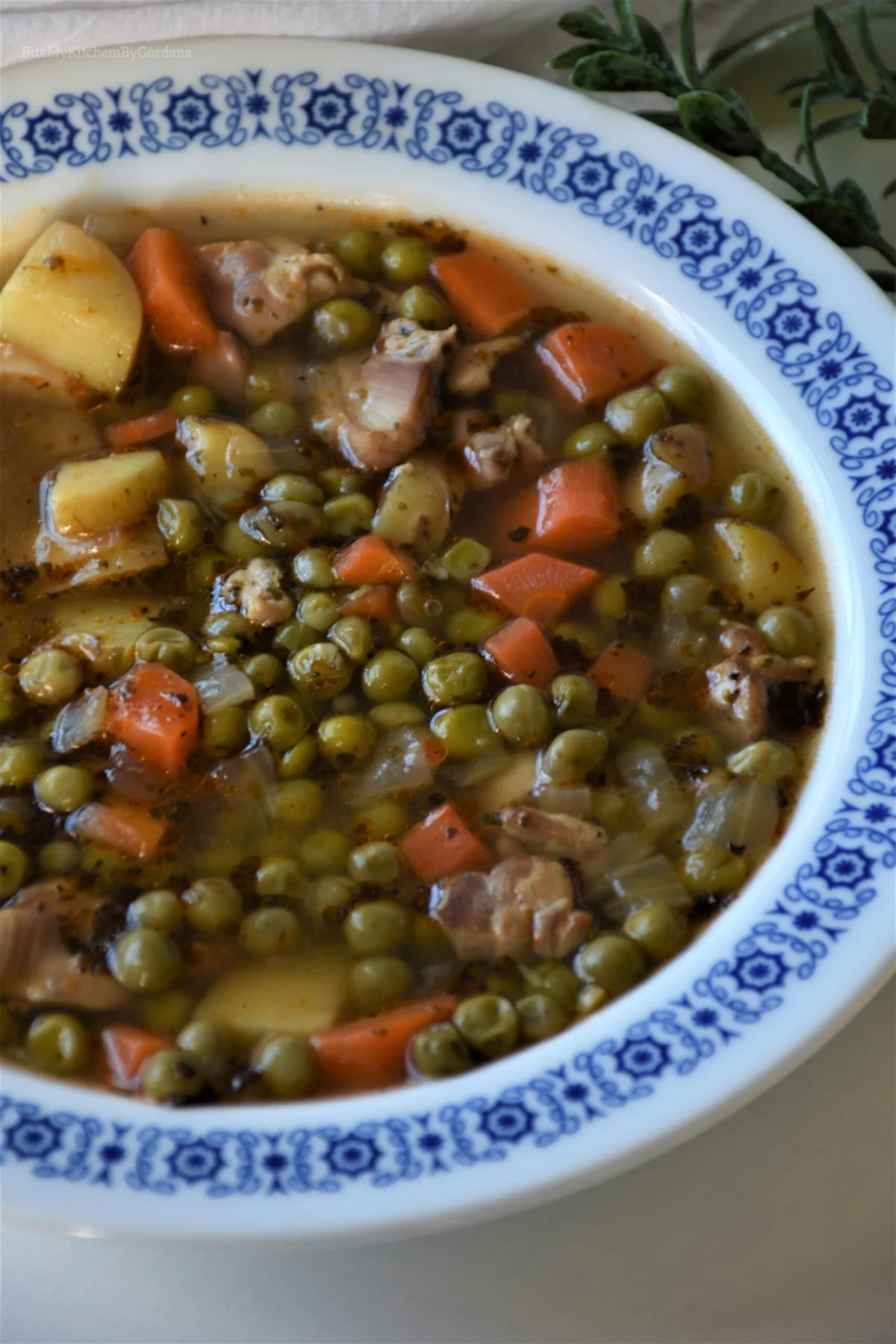 Serbian Grašak / Pea Stew