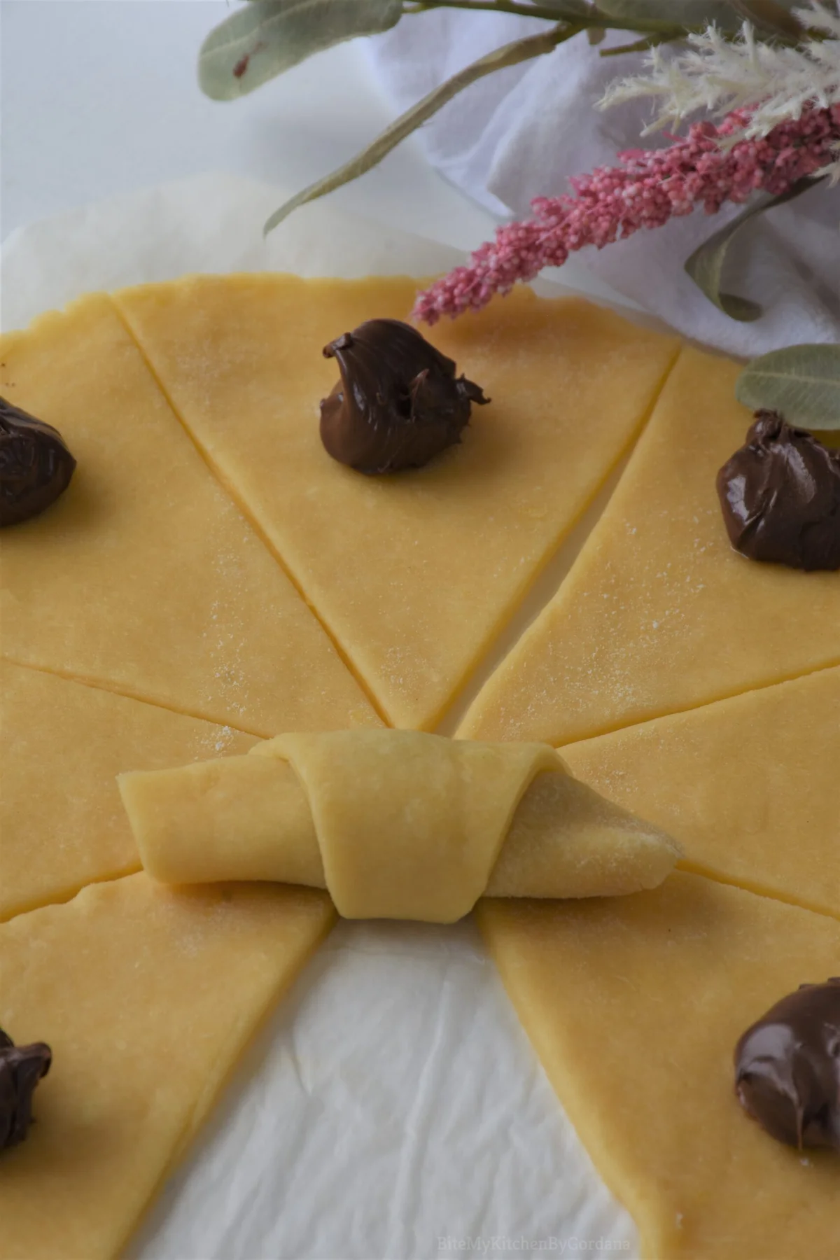 Nutella Filled Kiflice