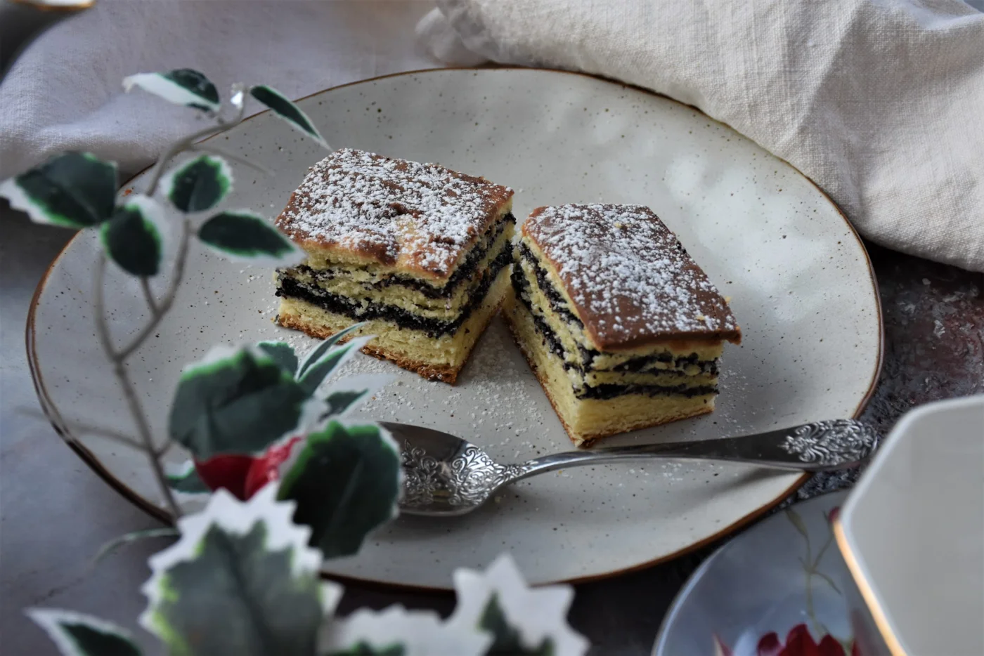 Poppy Seed Cake - Slices