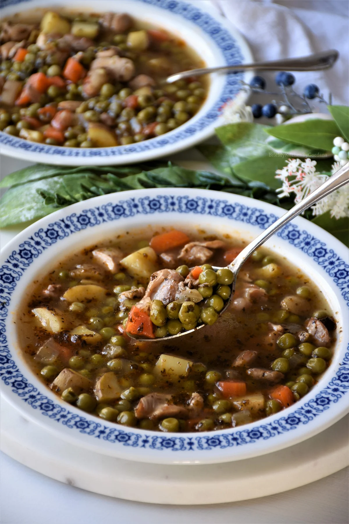 Serbian Grašak / Pea Stew