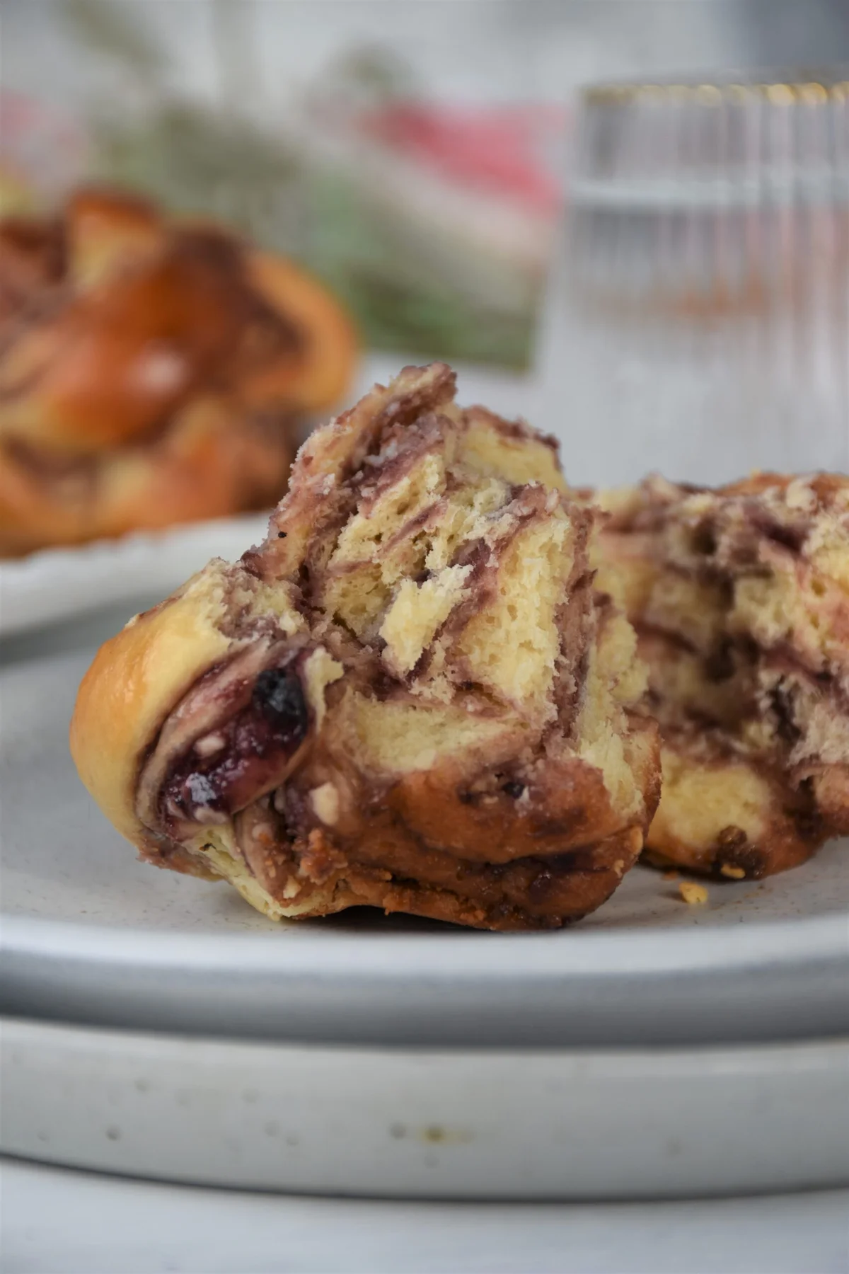 Berry Jam & White Chocolate Knots