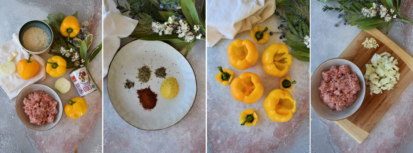Serbian Inspired Stuffed Peppers