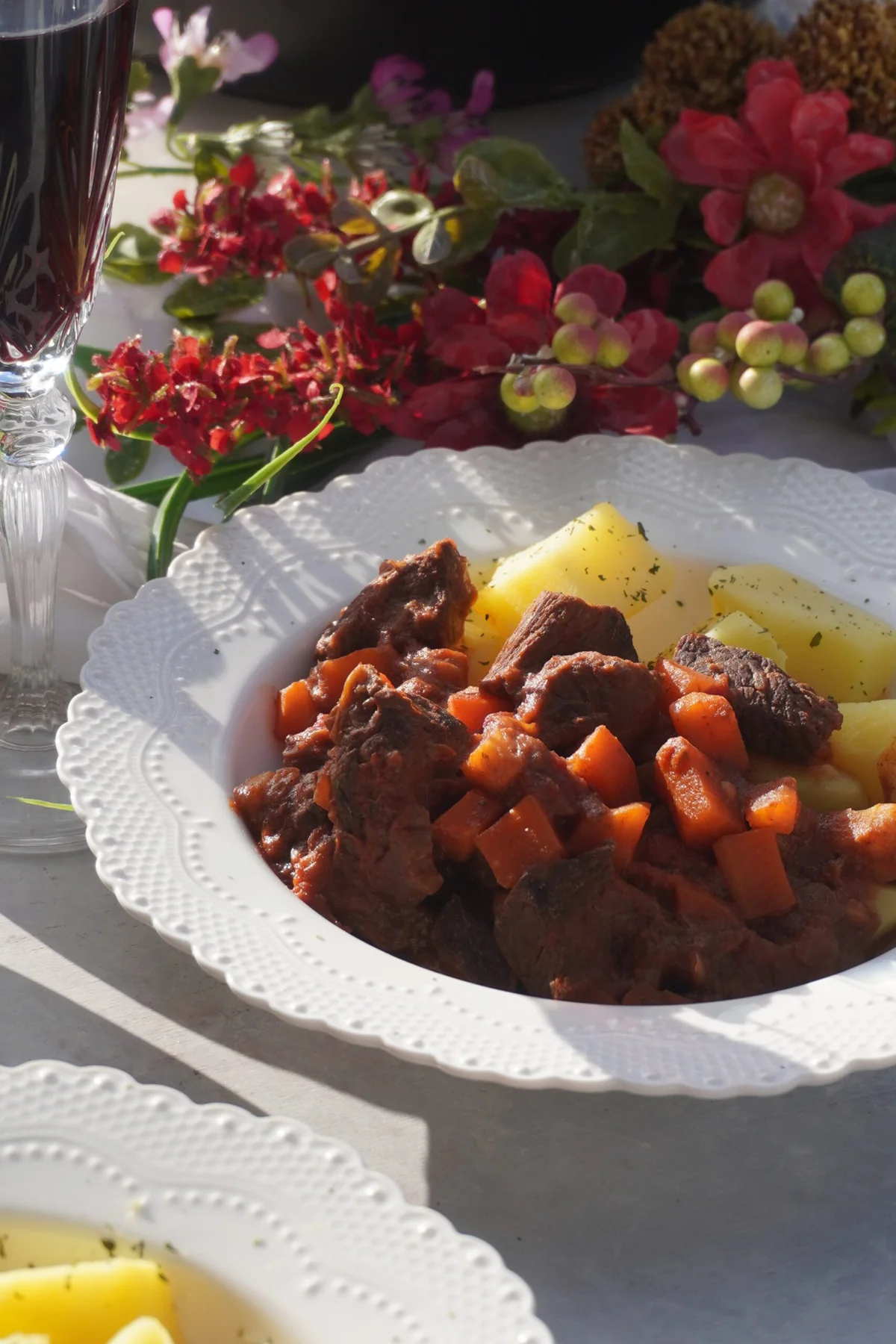 Beef & Mushroom Stew