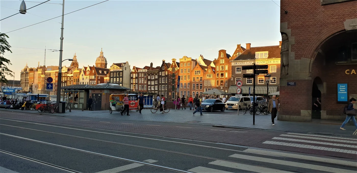 an evening in Amsterdam