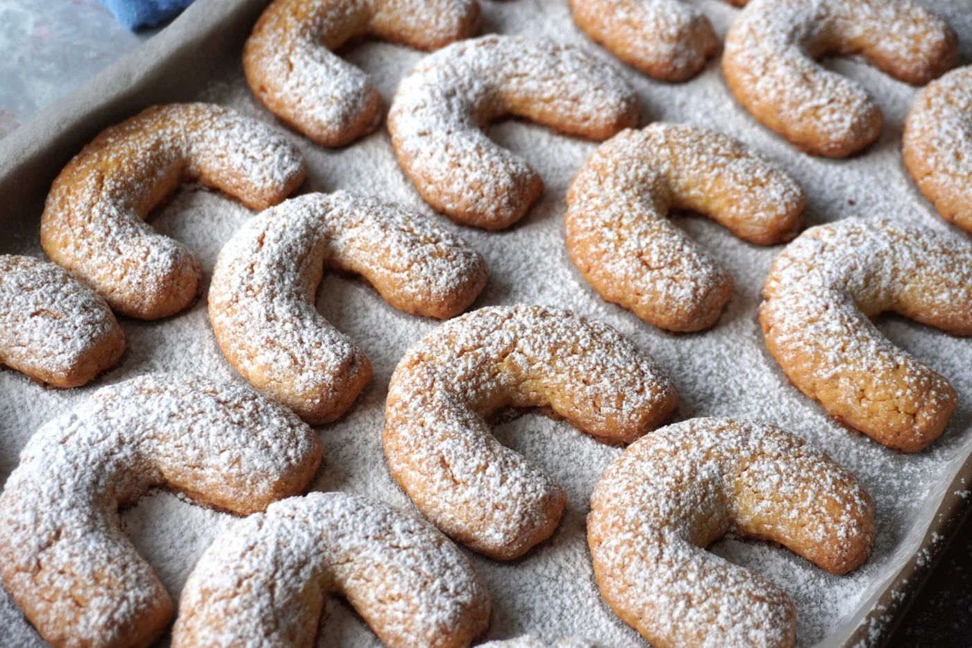Kokos Kiflice | Serbian Coconut Crescent Cookies