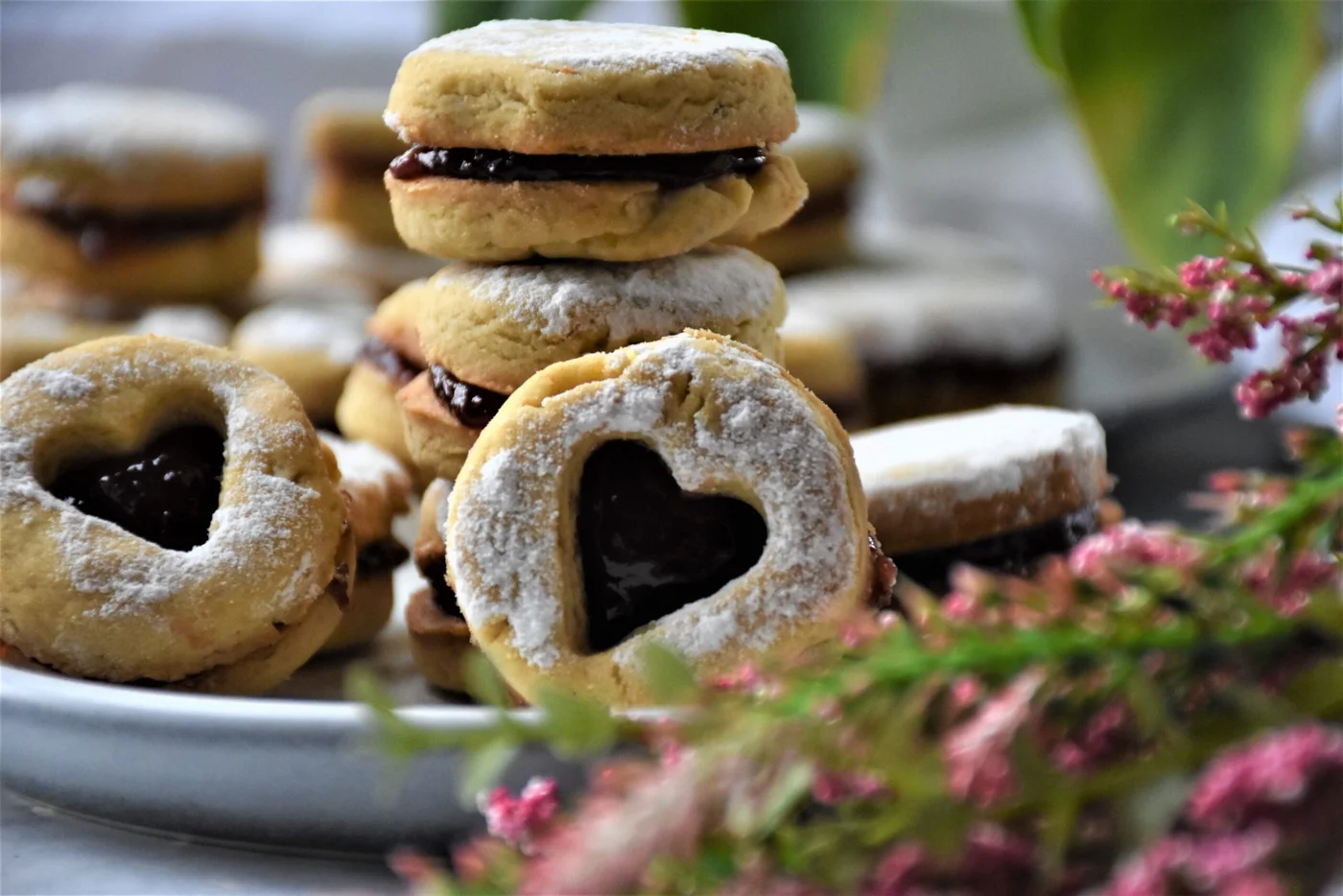 Vanilice (Serbian Jam Cookies)
