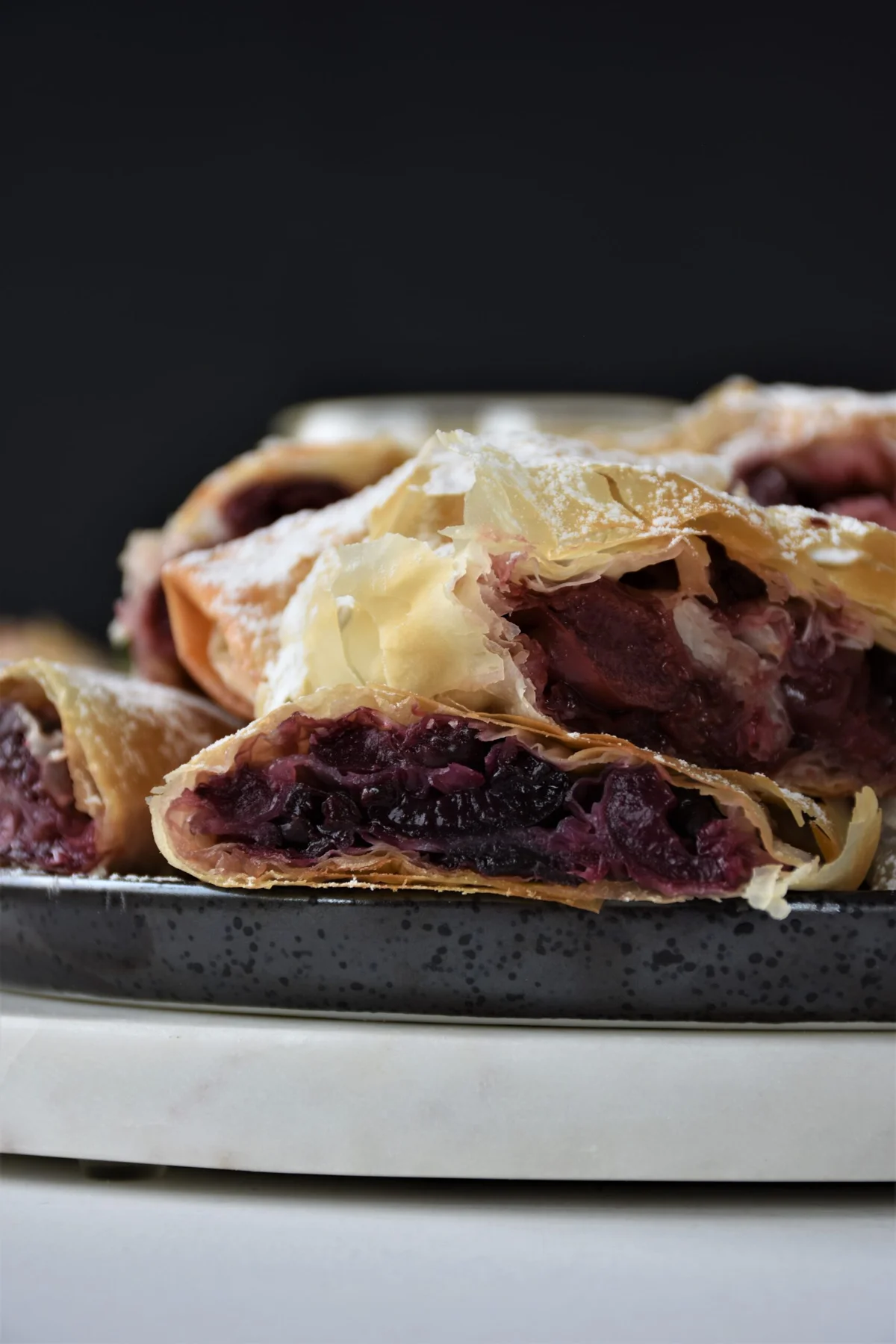 Sour Cherry & Filo Pastry Pie