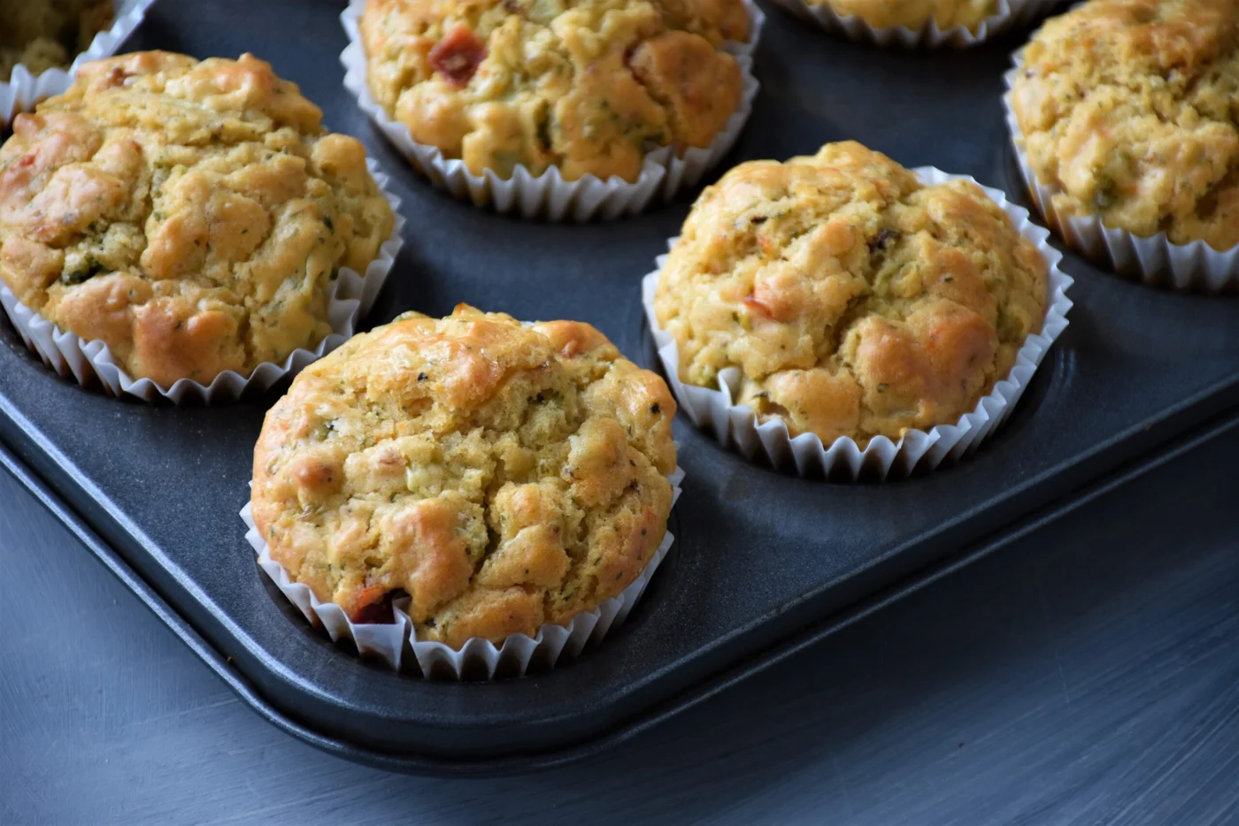 Broccoli and Chutney Muffins