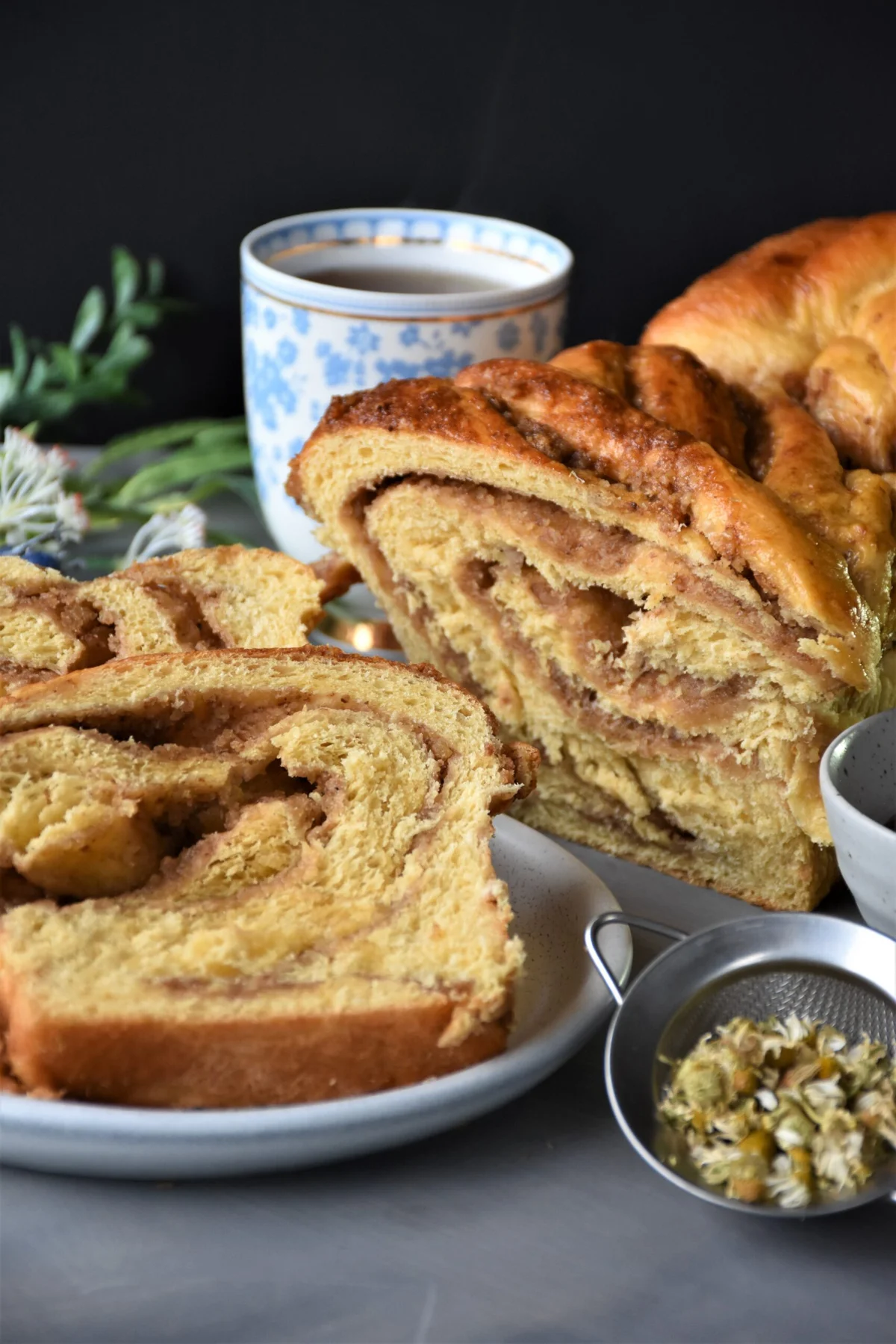 Honey and Walnut Brioche Bread