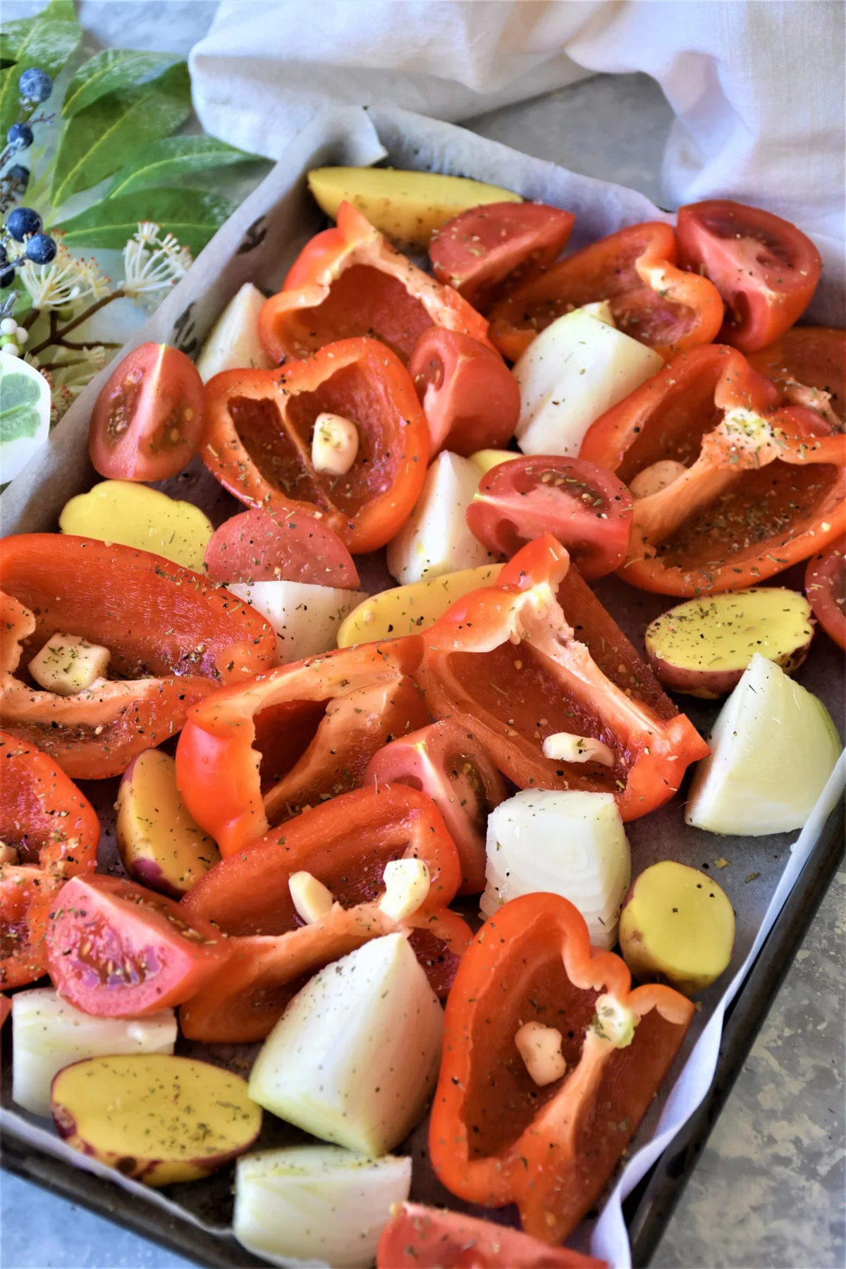 Roasted Red Pepper & Garlic Soup