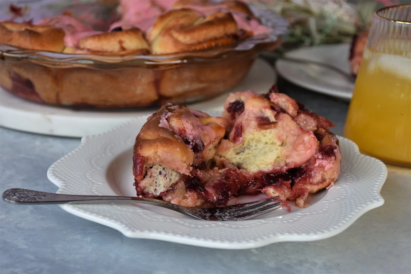 Sweet Rhubarb Rolls
