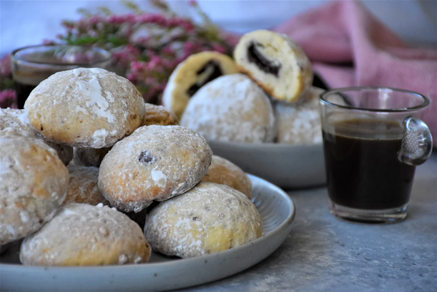 Chocolate Snowball Cookies