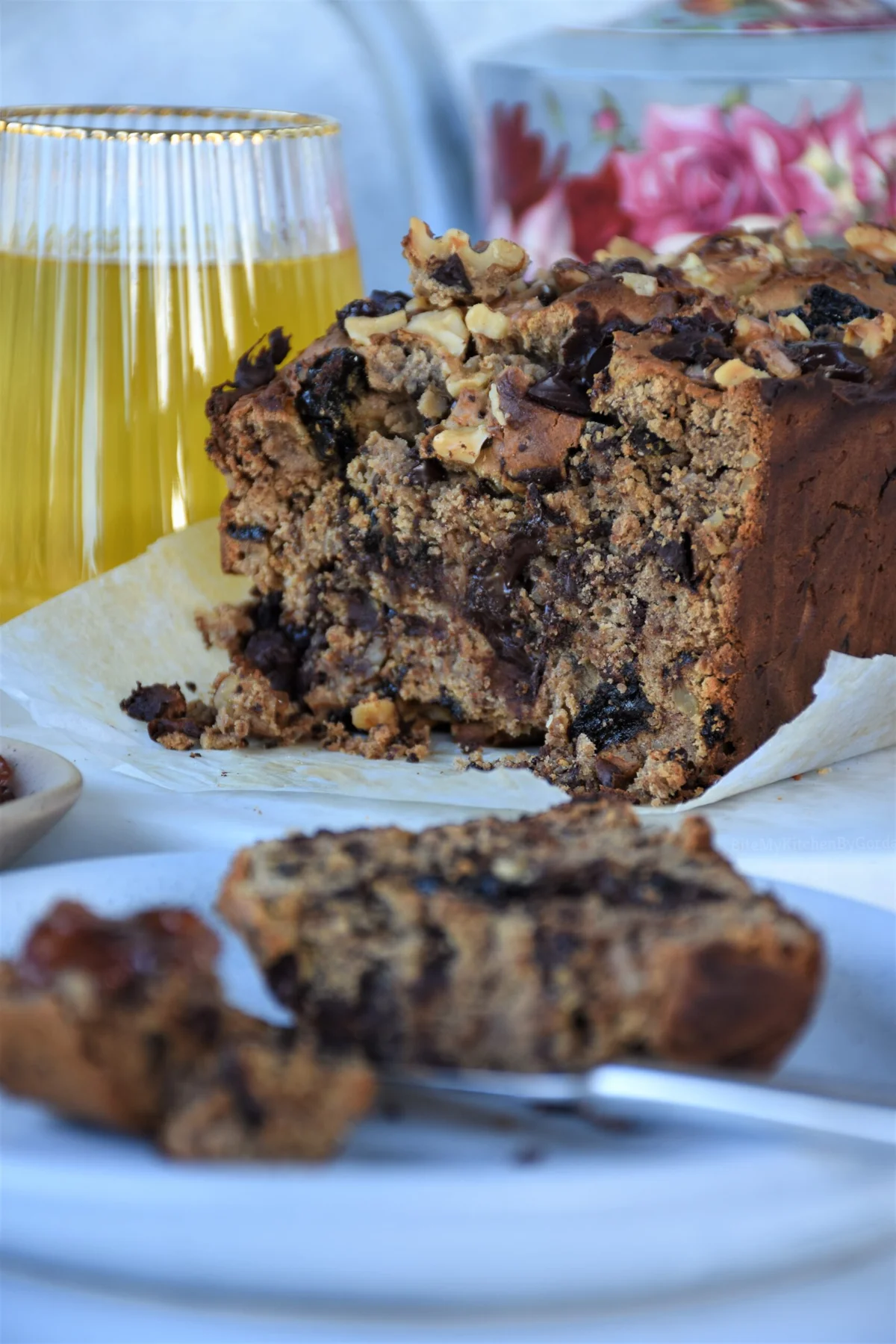 Prune, Walnut & Chocolate Loaf