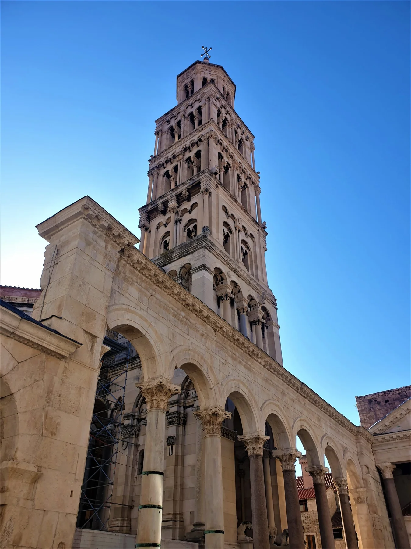 Bell Tower of St Domnius in Split