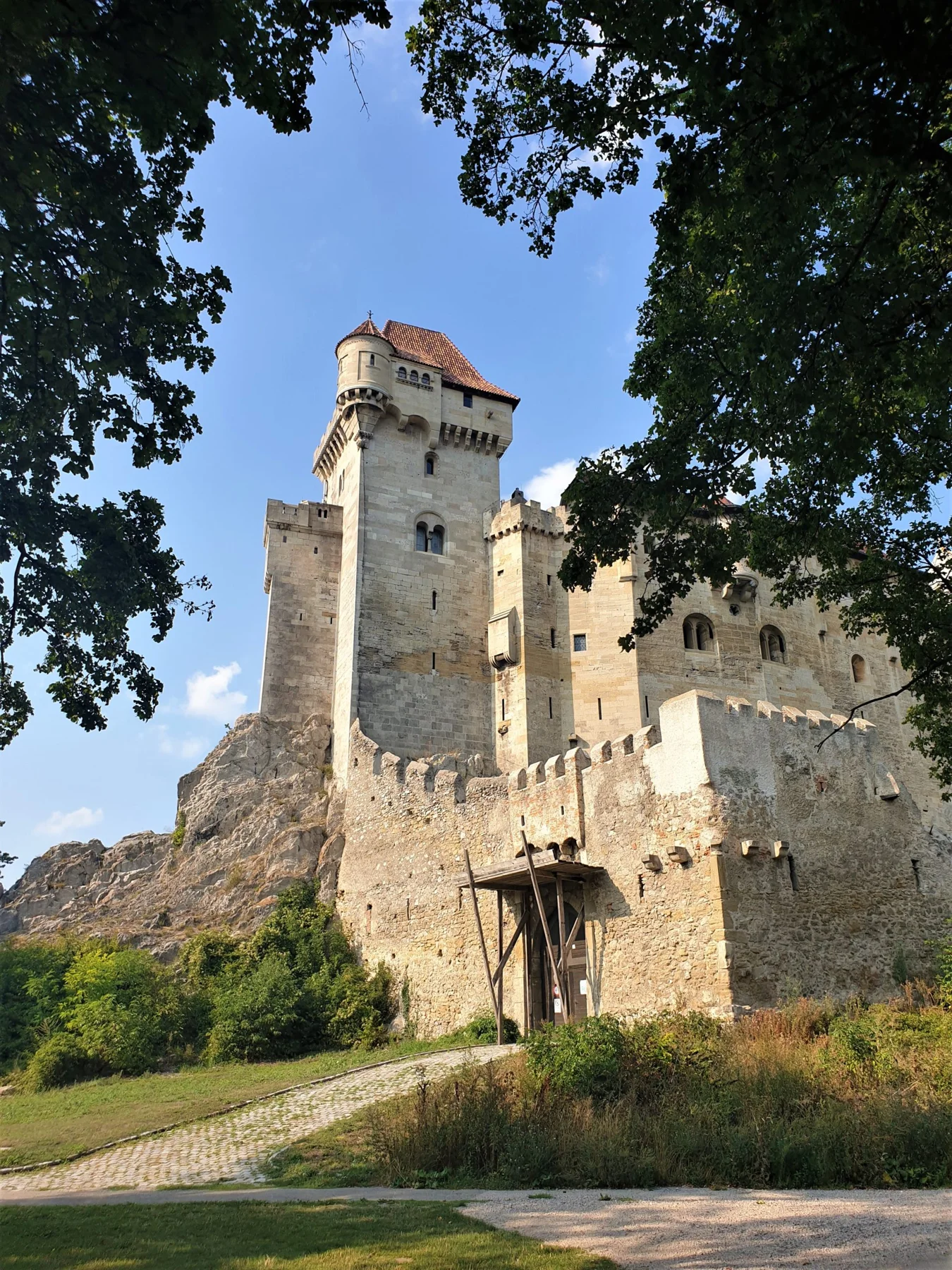 Castle Liechtenstein in Vienna
