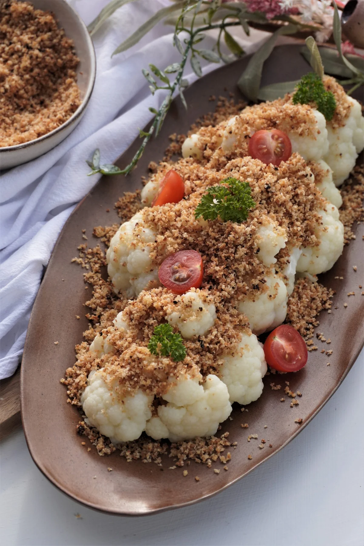Karfiol sa Prezlama / Cauliflower with Breadcrumbs