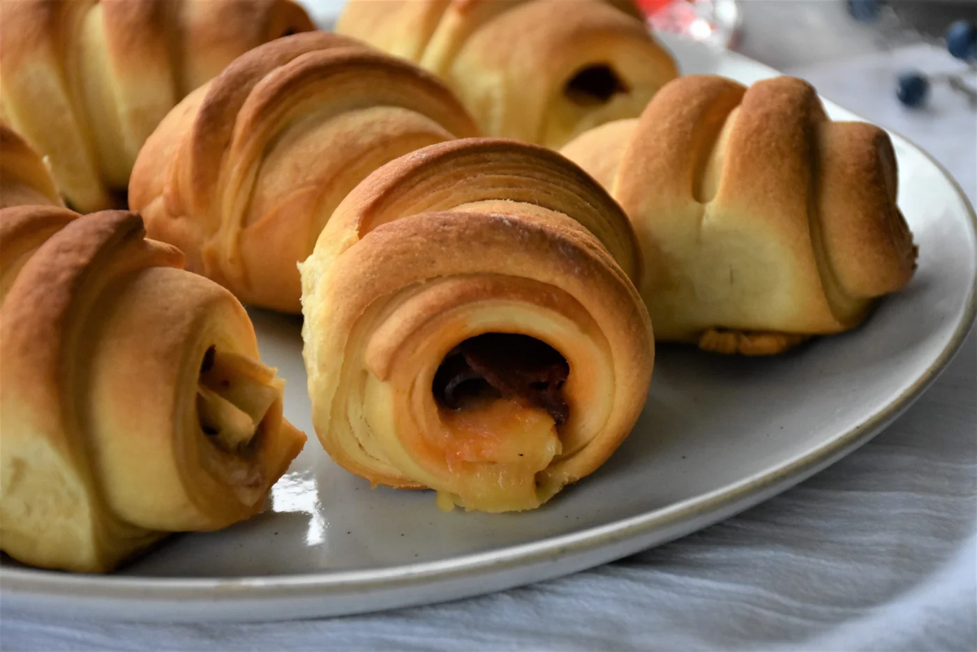 kiflice on a plate