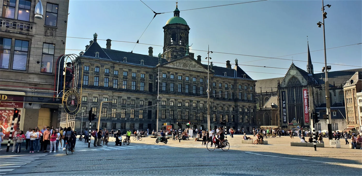 Dam Square in Amsterdam